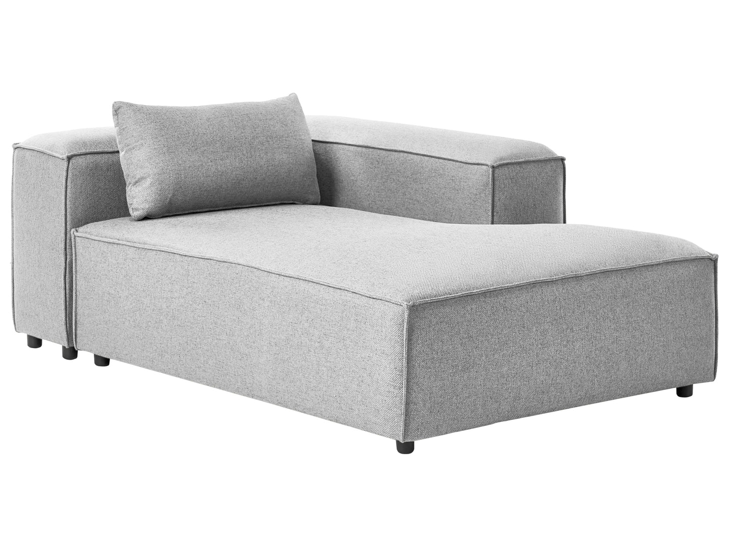  Left-Hand Chaise Lounge BRANDE Grey