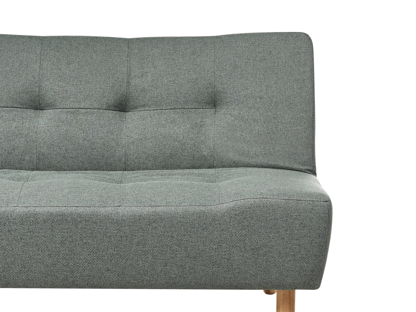 Modular Corner Sofa Bed 4 Seater ALSTEN Fabric Green Right Hand