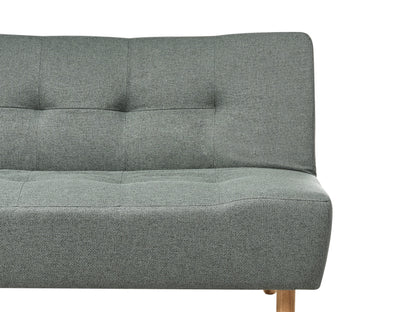  Modular Corner Sofa Bed 4 Seater ALSTEN Fabric Green Right Hand