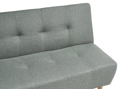  Modular Corner Sofa Bed 4 Seater ALSTEN Fabric Green Right Hand