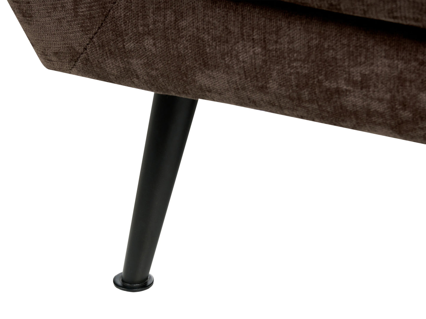  Sofa 2 Seater EIBY Chenille Dark Brown