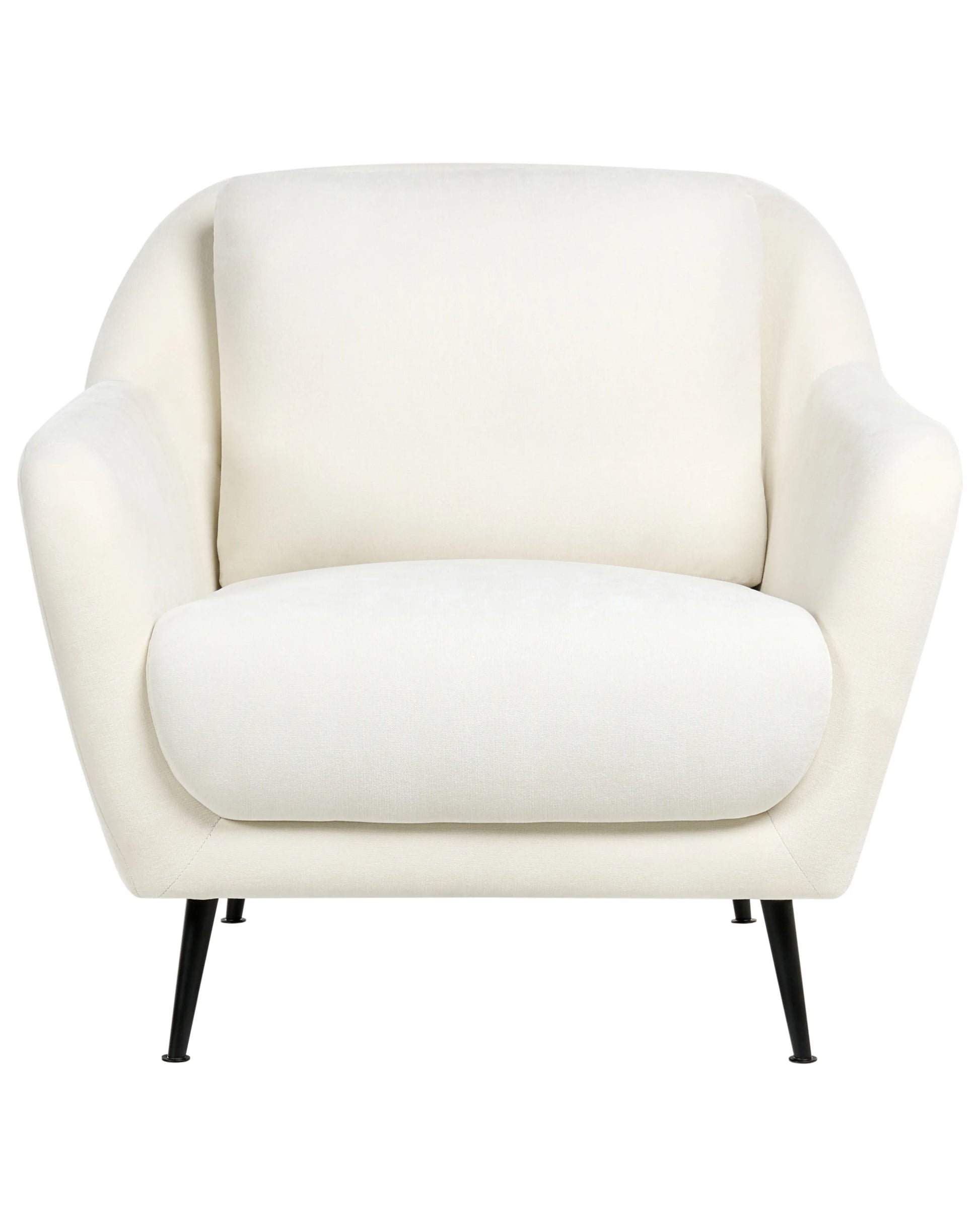  Living Room Set 3 Seater EIBY Chenille White