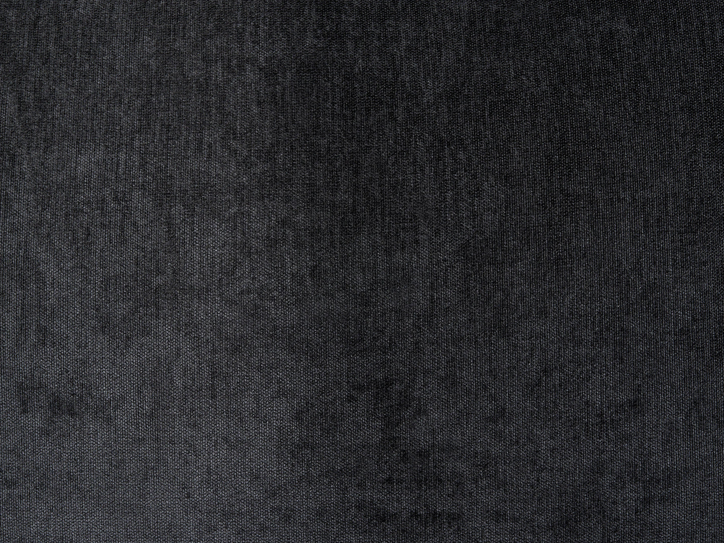  Living Room Set 3 Seater EIBY Chenille Black