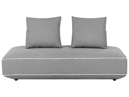  Chaise Longue SEILLANS Fabric Grey