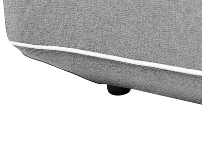  Chaise Longue SEILLANS Fabric Grey