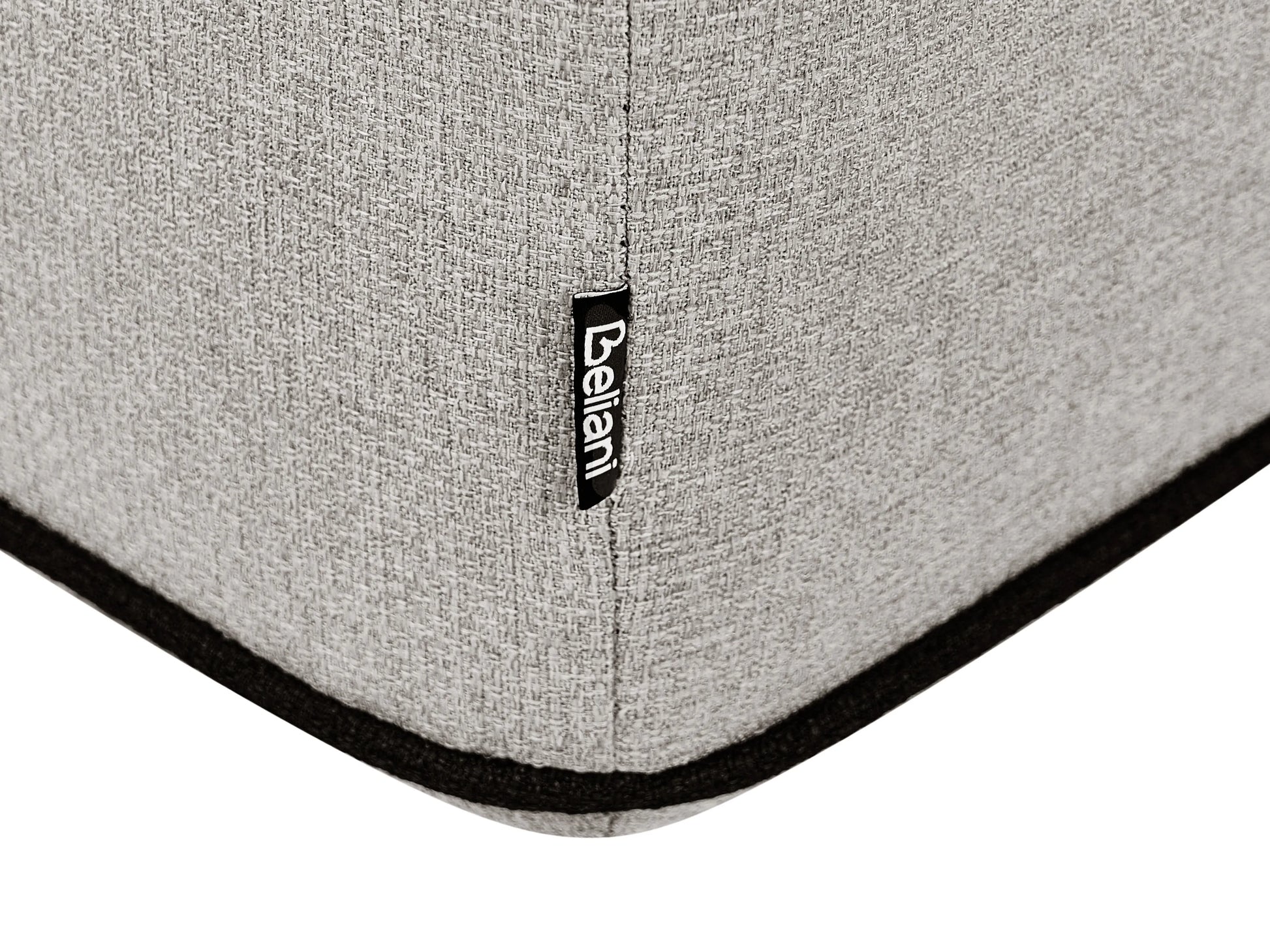  Chaise Longue SEILLANS Fabric Light Grey