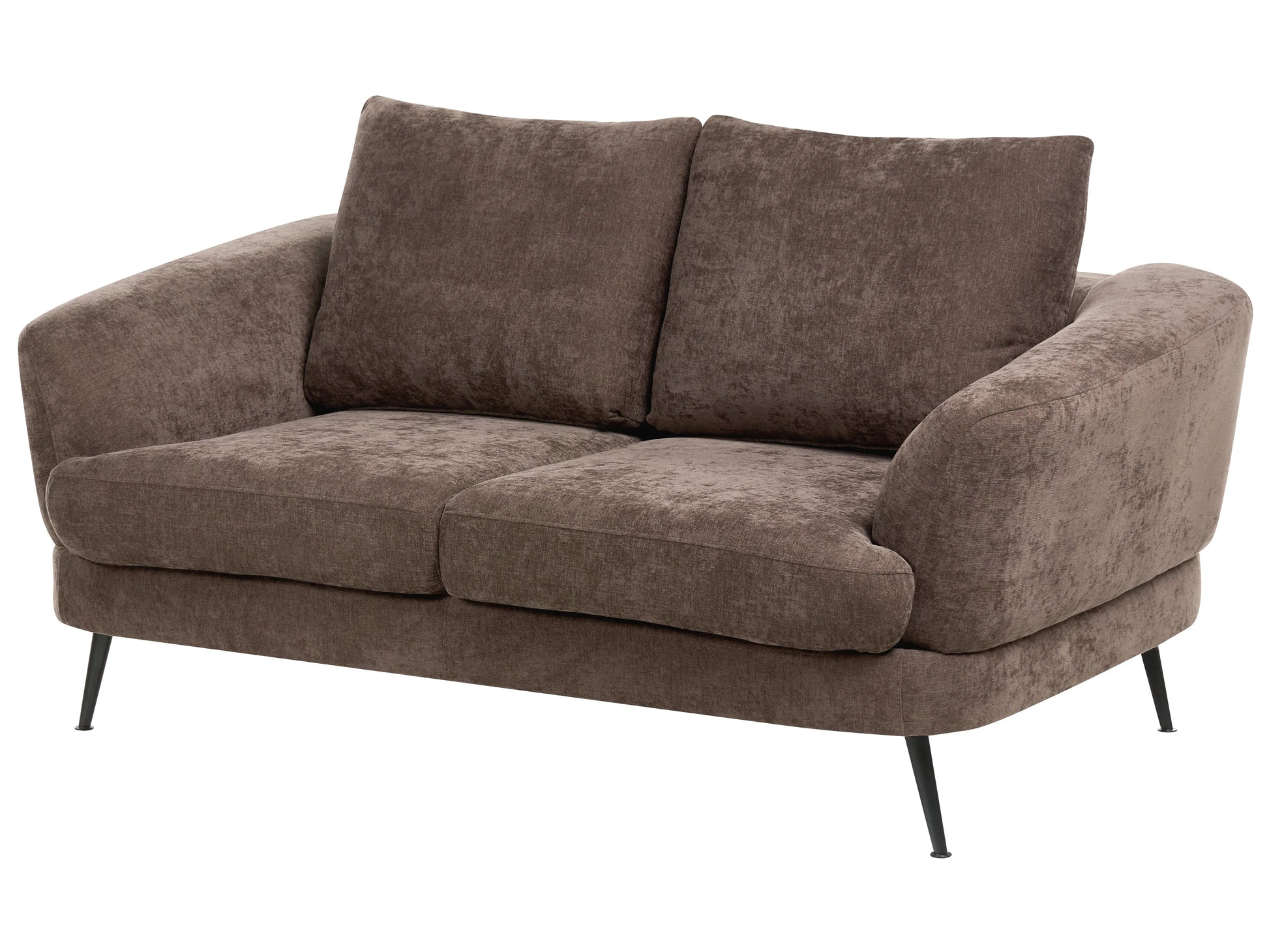  Sofa 2 Seater KJAER Chenille Dark Brown