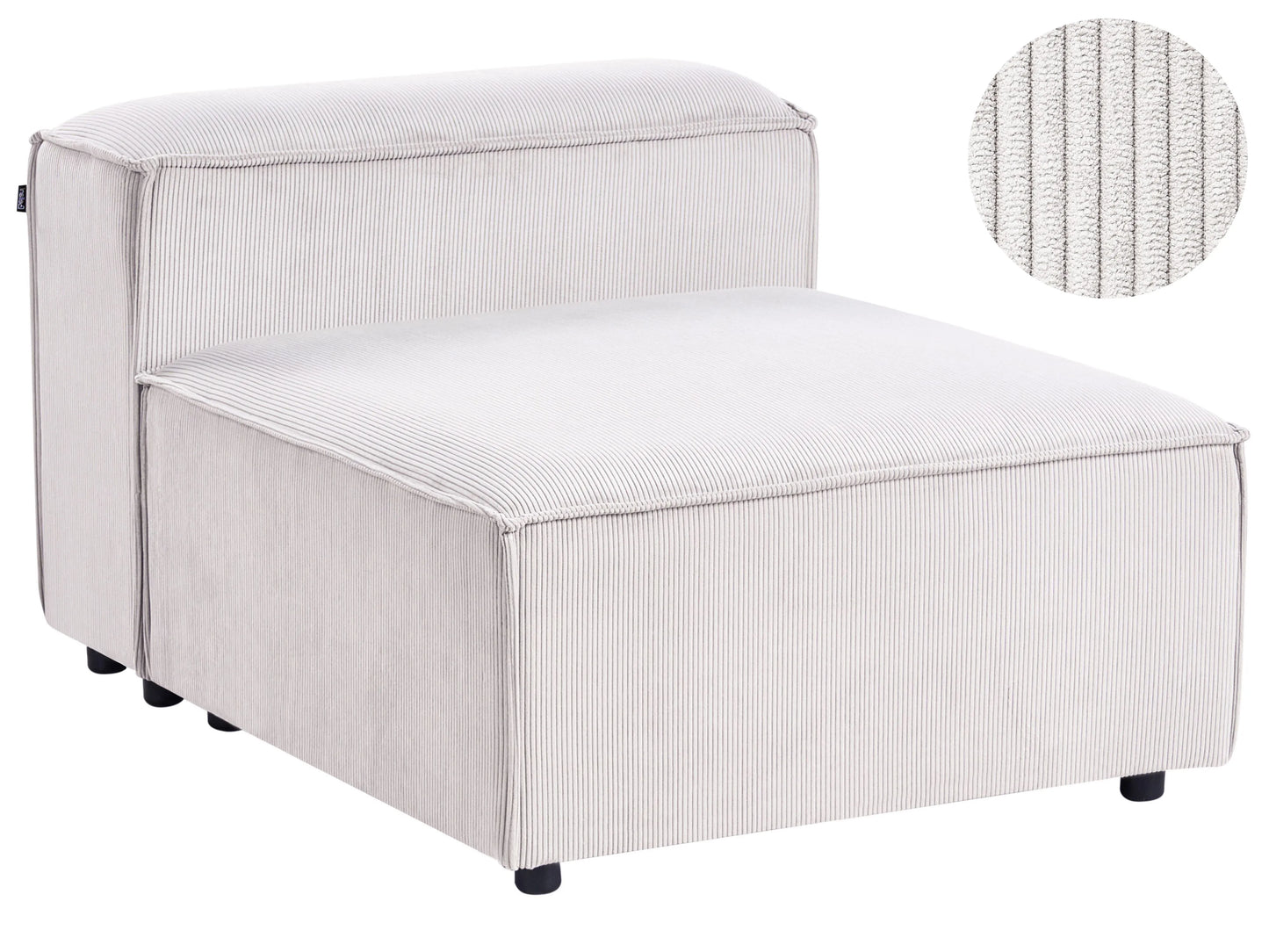  1-Seat Section ARDAL Corduroy Off-White