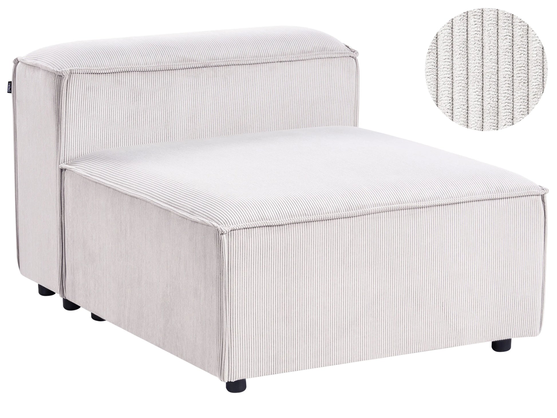  1-Seat Section ARDAL Corduroy Off-White