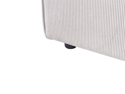  1-Seat Section ARDAL Corduroy Off-White