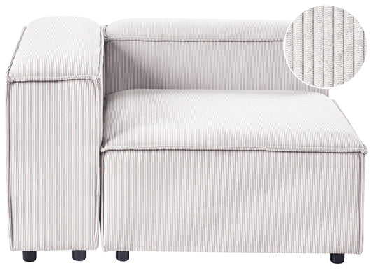  Corner Seat ARDAL Corduroy Off-White Right Hand