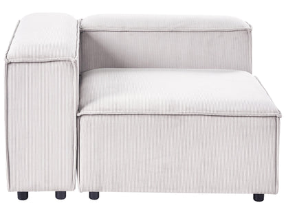  Corner Seat ARDAL Corduroy Off-White Right Hand