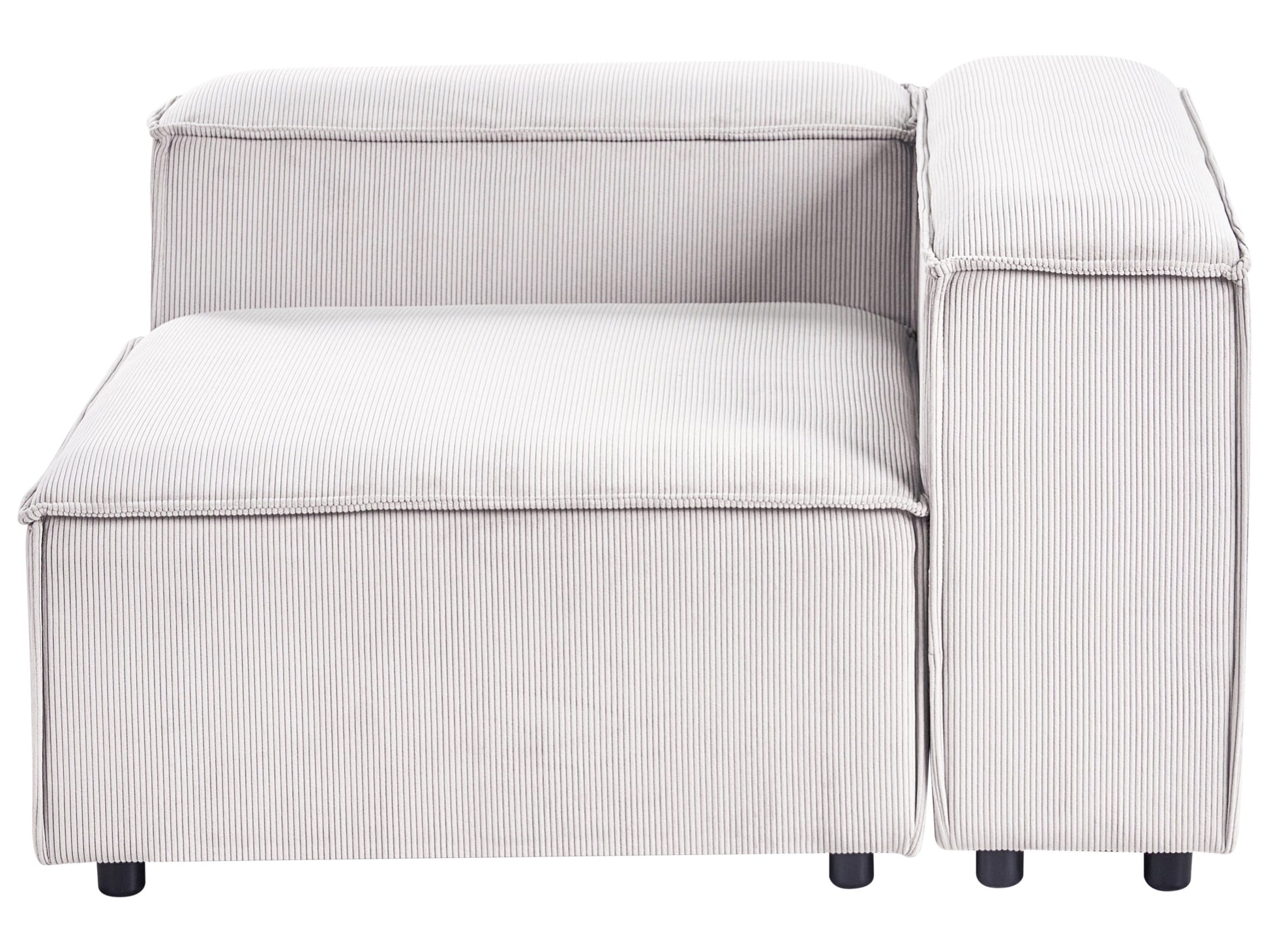  Corner Seat ARDAL Corduroy Off-White Left Hand