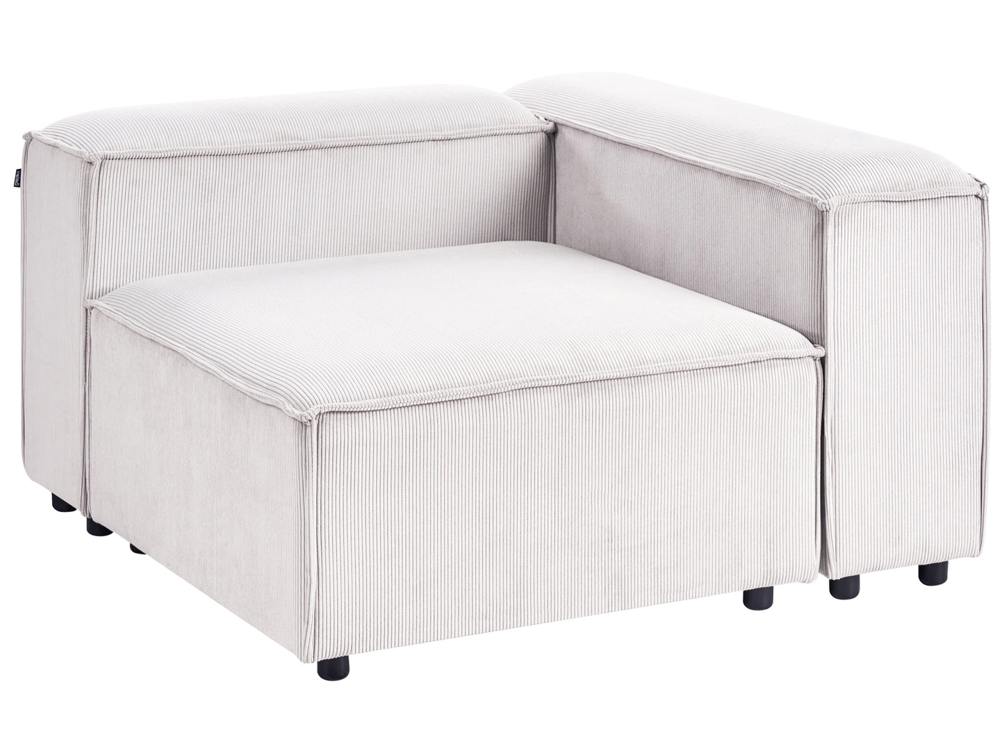  Corner Seat ARDAL Corduroy Off-White Left Hand