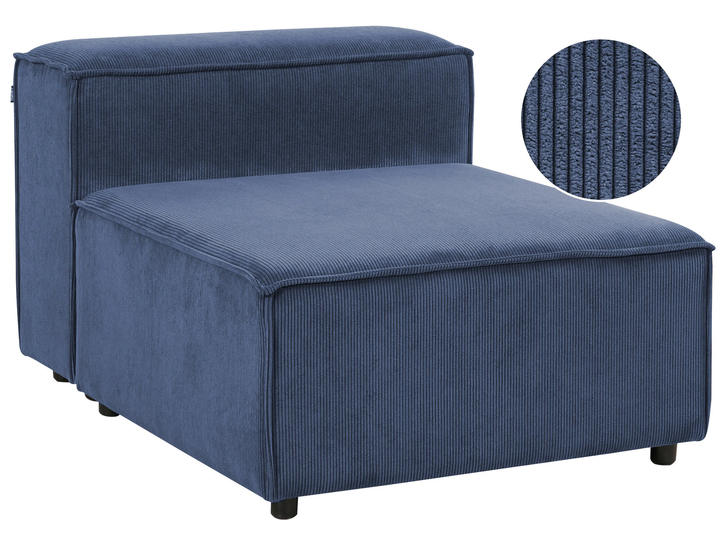  1-Seat Section ARDAL Corduroy Dark Blue
