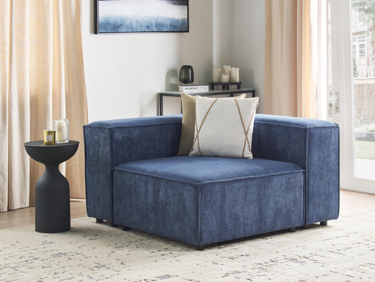  Corner Seat ARDAL Corduroy Dark Blue Right Hand