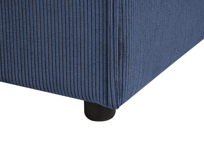  Corner Seat ARDAL Corduroy Dark Blue Right Hand