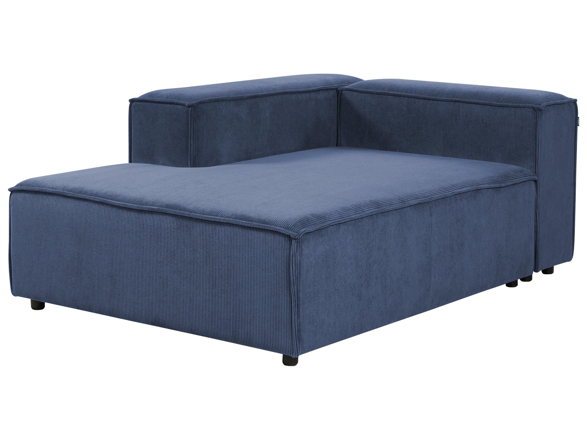  Right-Hand Chaise Lounge ARDAL Corduroy Dark Blue