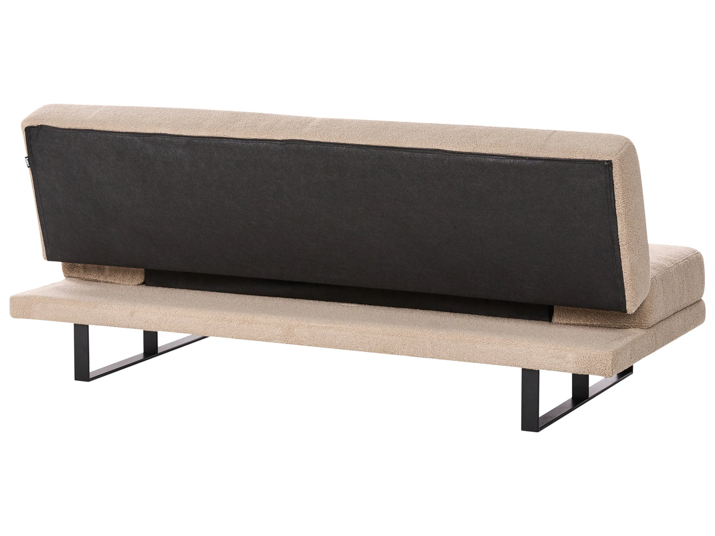  Sofa Bed 2 Seater YORK Boucle Sand Beige