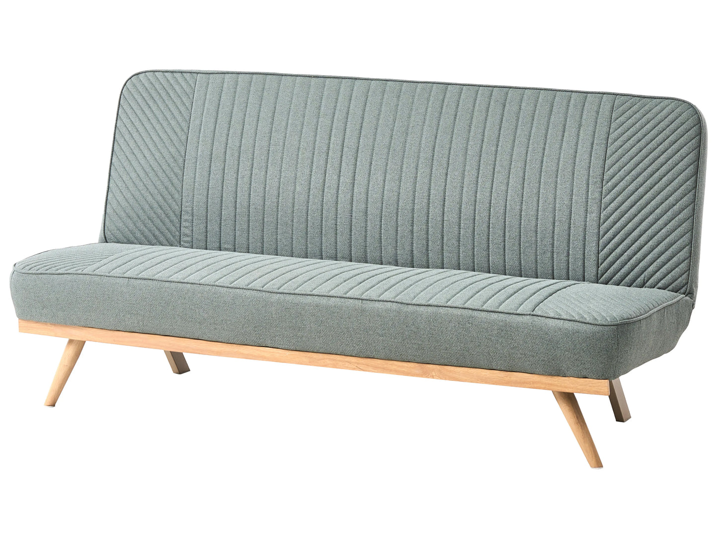  Sofa Bed 2 Seater KALFAFEL Fabric Green
