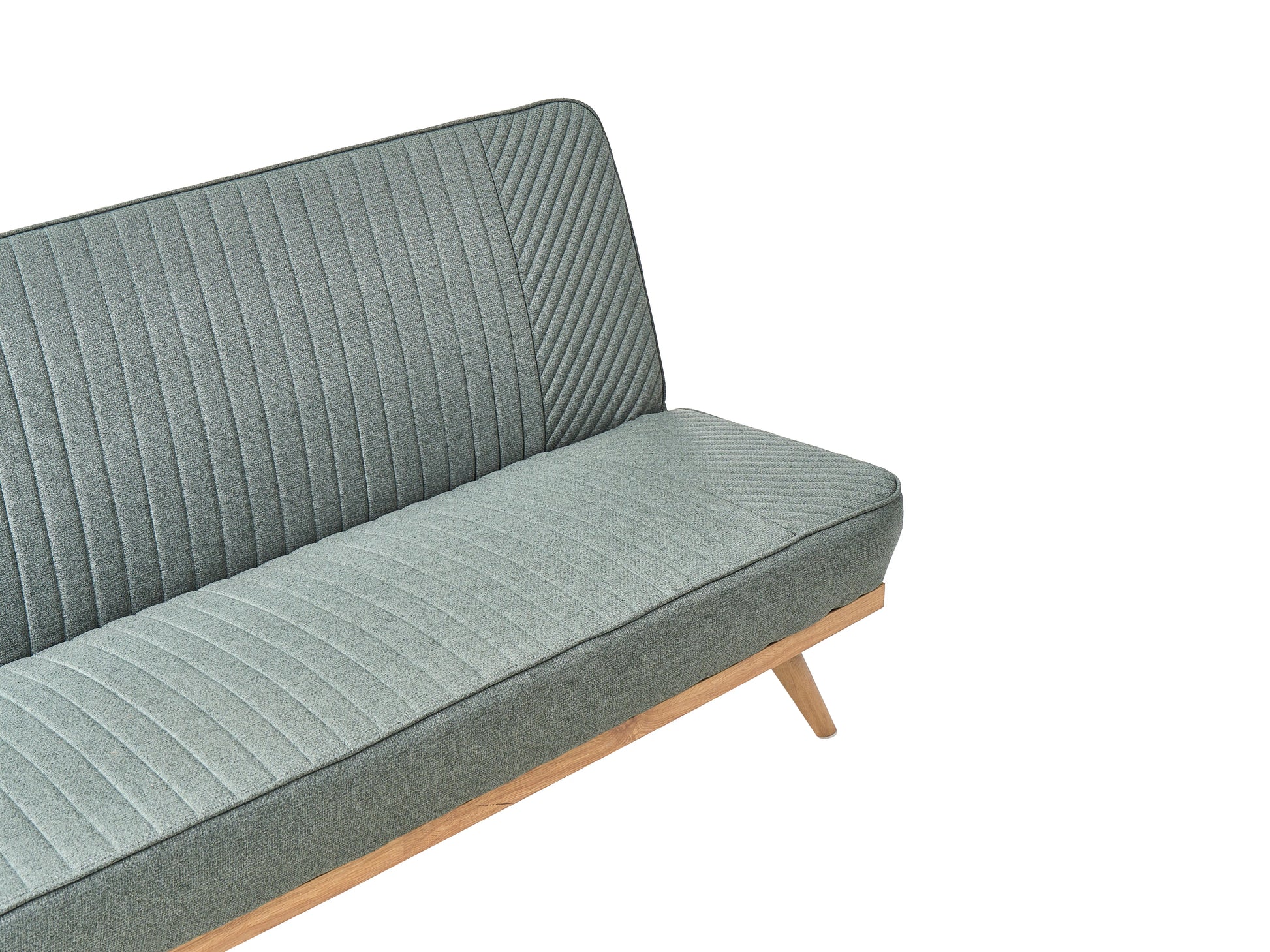  Sofa Bed 2 Seater KALFAFEL Fabric Green
