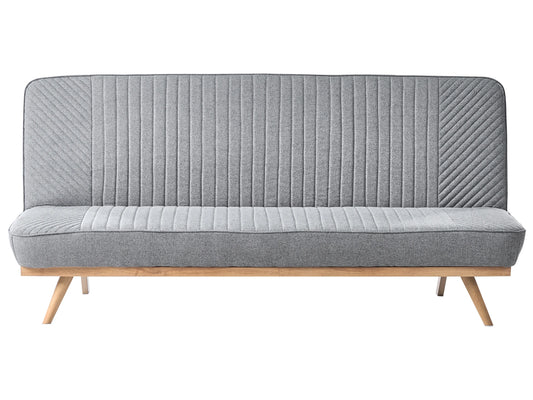  Sofa Bed 2 Seater KALFAFEL Fabric Grey