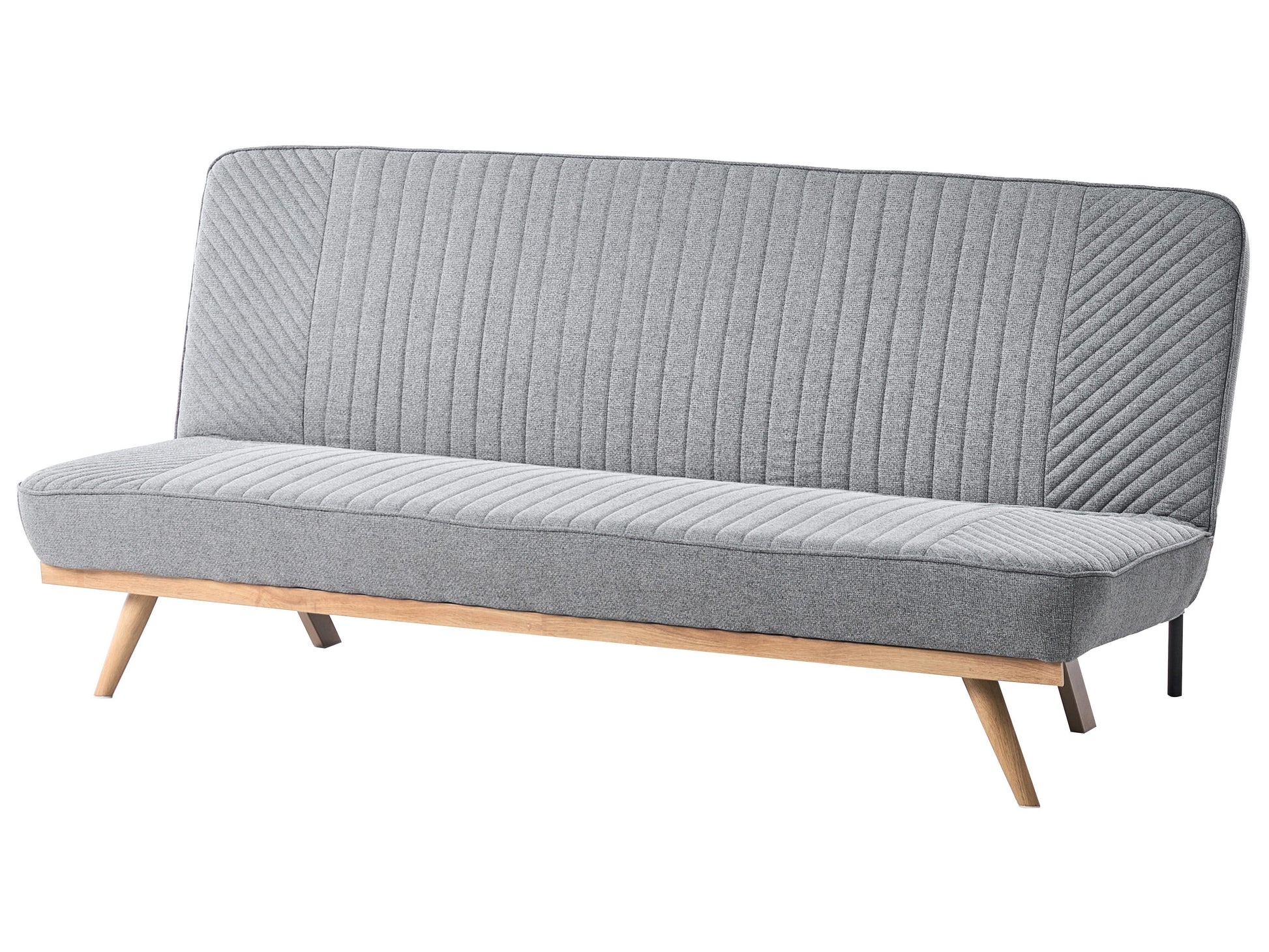  Sofa Bed 2 Seater KALFAFEL Fabric Grey