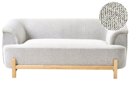  Sofa 2 Seater ALNOR Fabric Light Grey