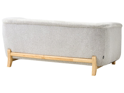  Sofa 2 Seater ALNOR Fabric Light Grey