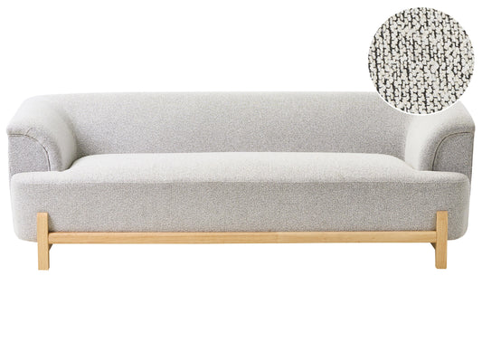  Sofa 3 Seater ALNOR Fabric Light Grey