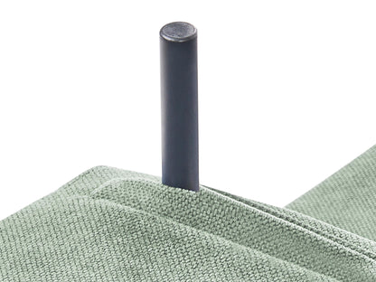  Single Sofa Bed JERSLEV Fabric Light Green