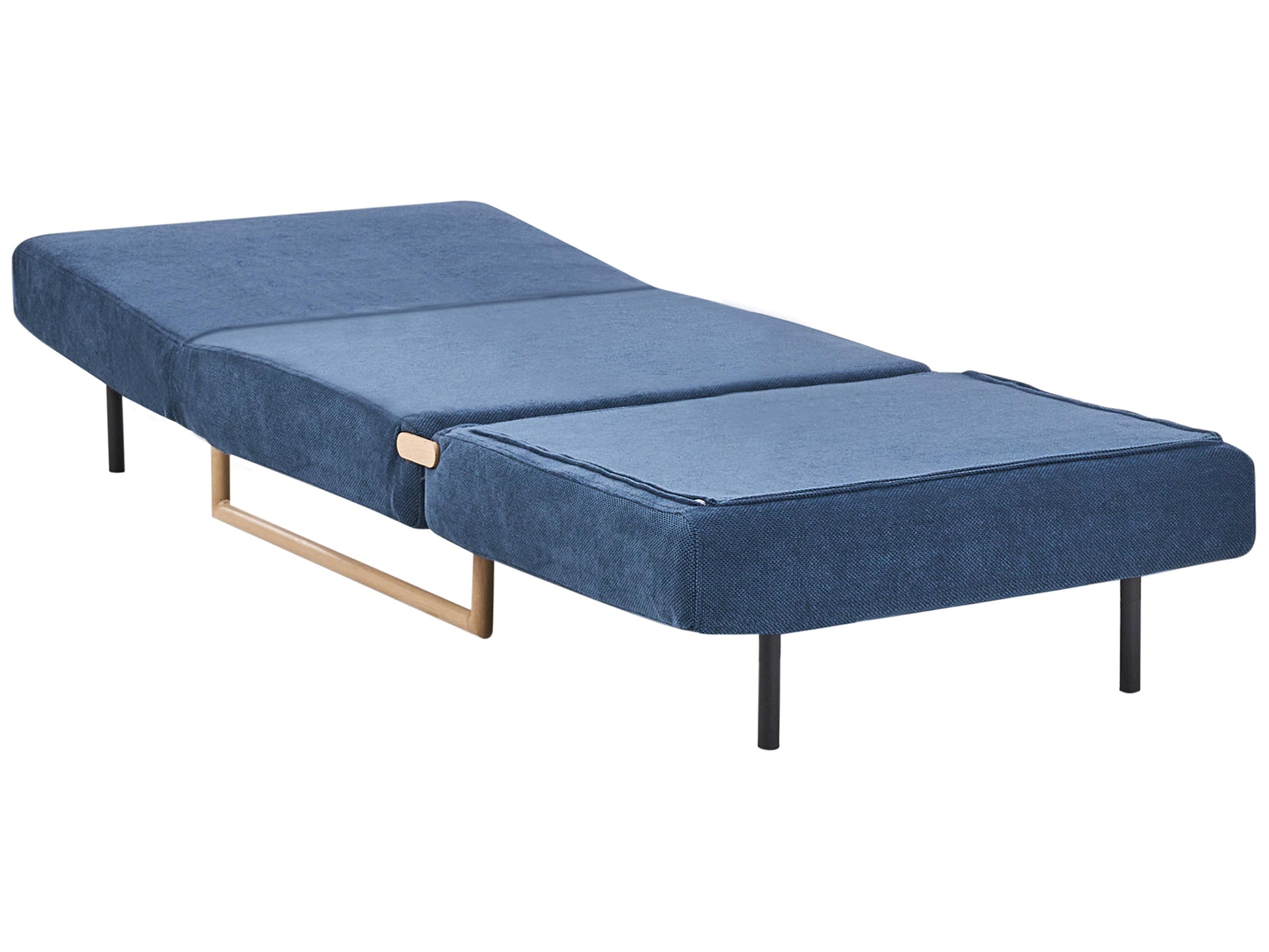  Single Sofa Bed JERSLEV Fabric Blue