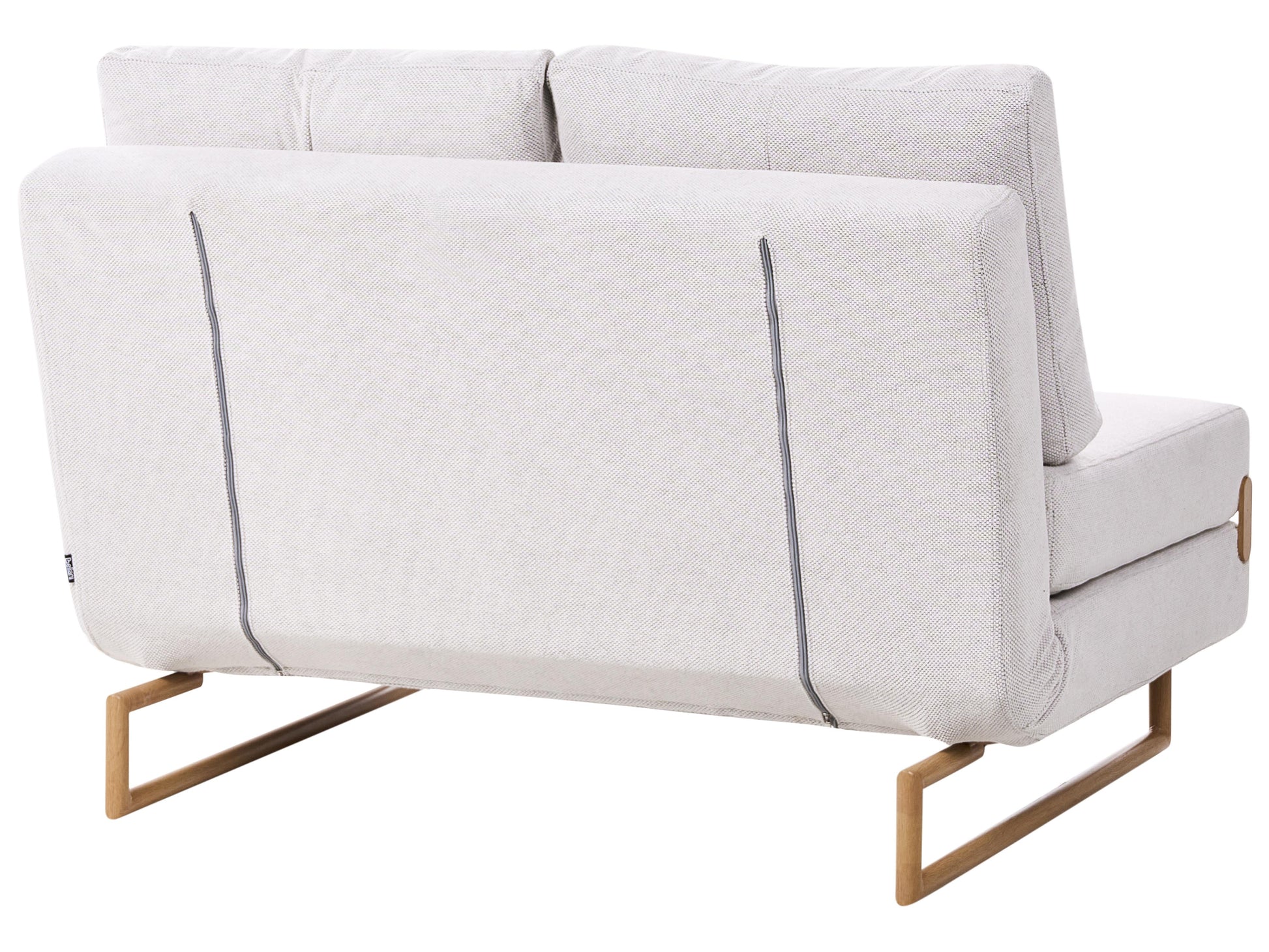 Sofa Bed 2 Seater JERSLEV Fabric Off-White