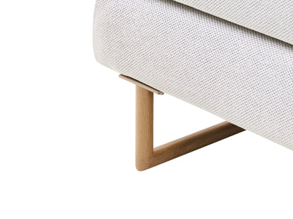  Sofa Bed 2 Seater JERSLEV Fabric Off-White