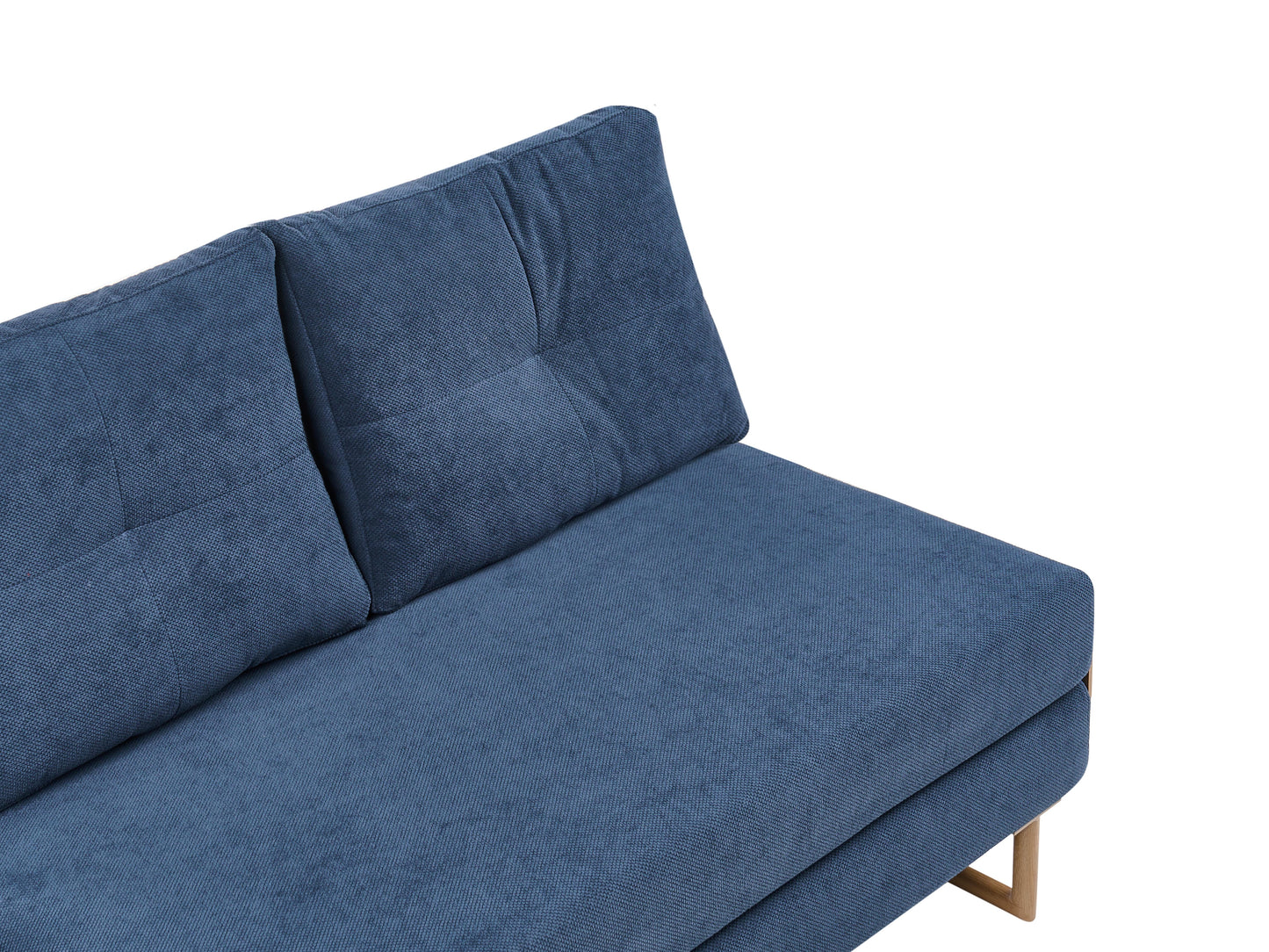  Sofa Bed 2 Seater JERSLEV Fabric Blue