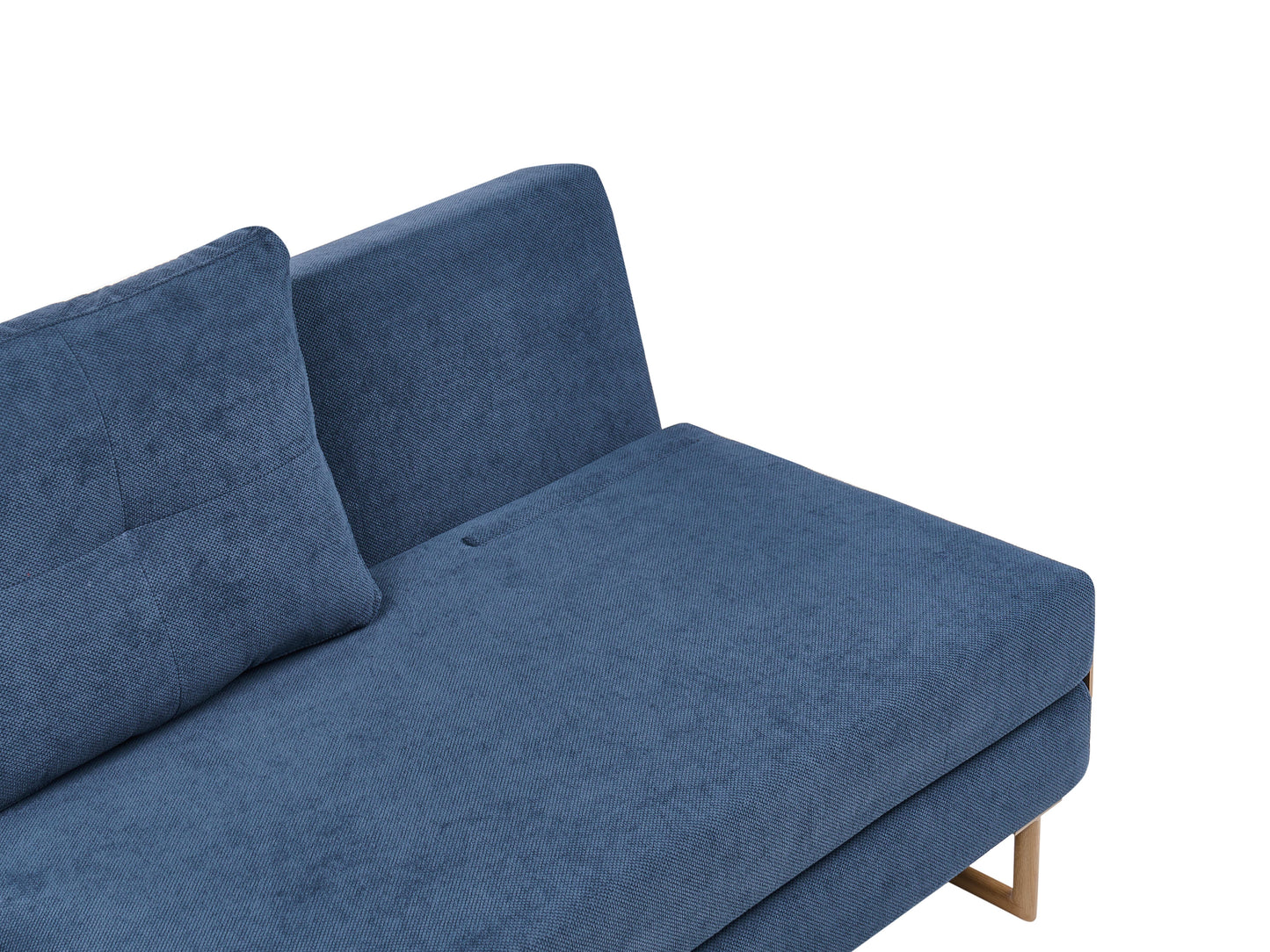  Sofa Bed 2 Seater JERSLEV Fabric Blue
