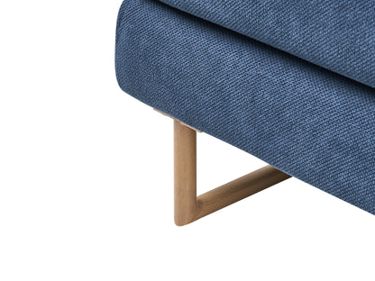  Sofa Bed 2 Seater JERSLEV Fabric Blue