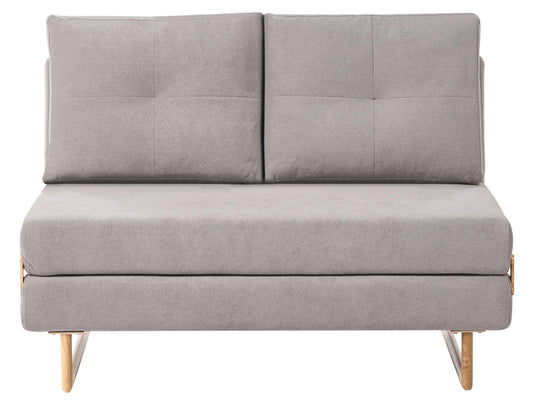  Sofa Bed 2 Seater JERSLEV Fabric Grey