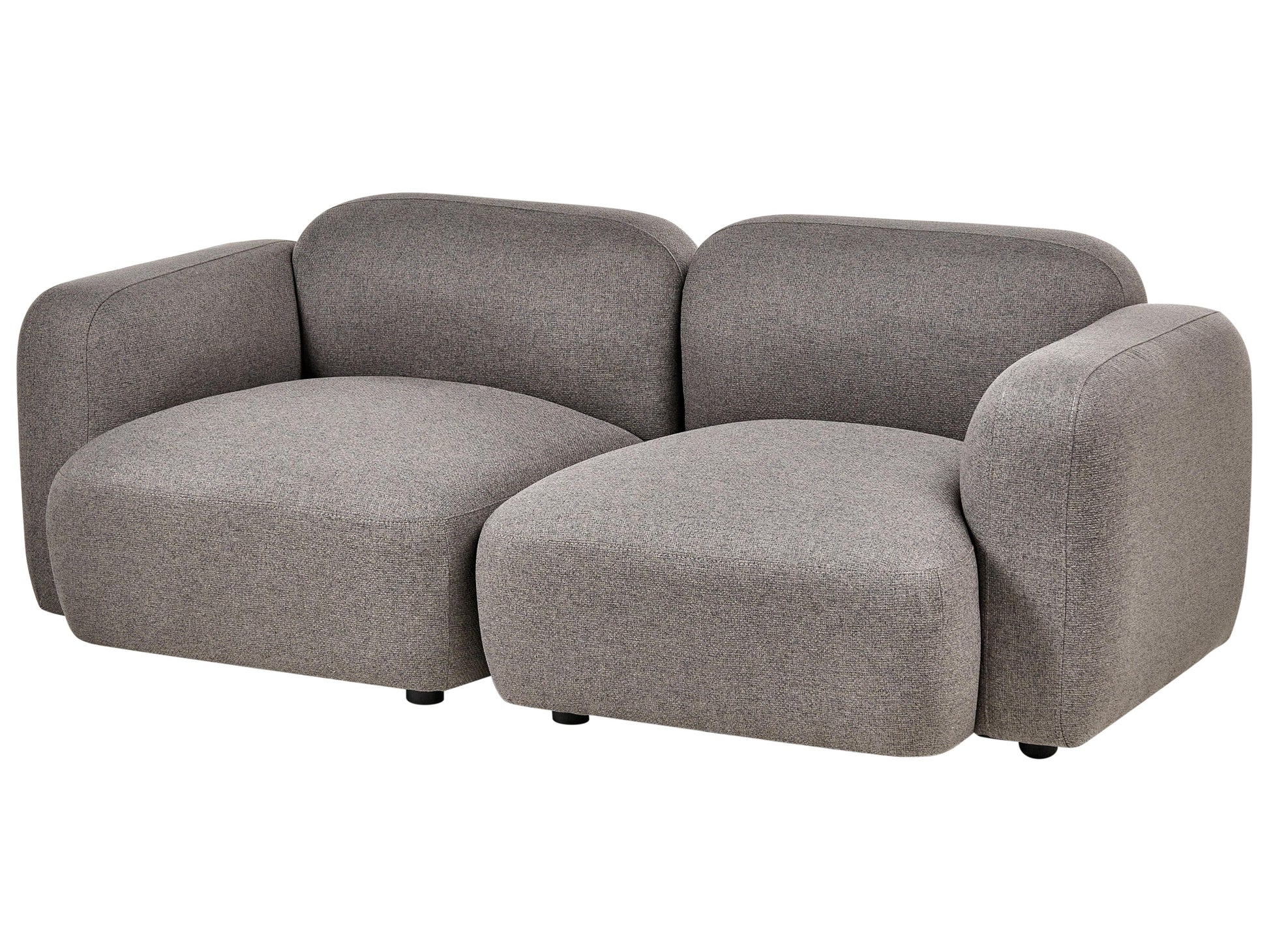  Sofa 3 Seater AFOSS Fabric Dark Grey