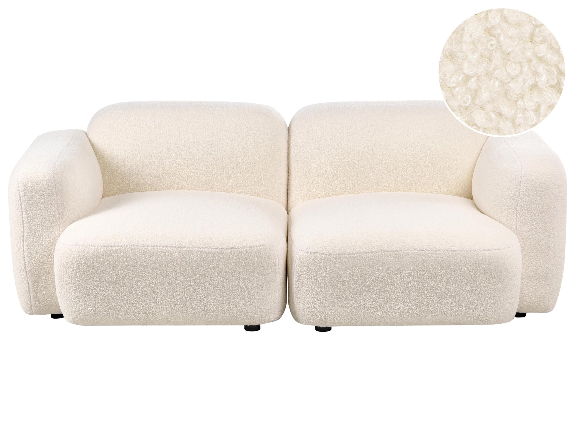  Sofa 3 Seater AFOSS Boucle Off-White