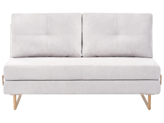  Sofa Bed 3 Seater JERSLEV Fabric Off-White