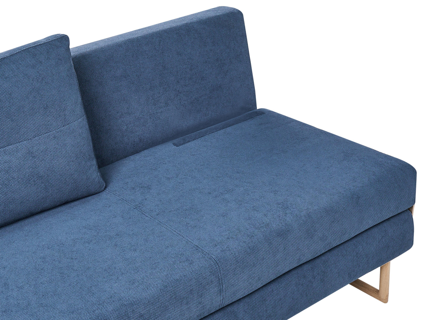  Sofa Bed 3 Seater JERSLEV Fabric Blue