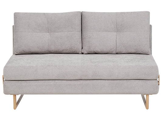  Sofa Bed 3 Seater JERSLEV Fabric Grey