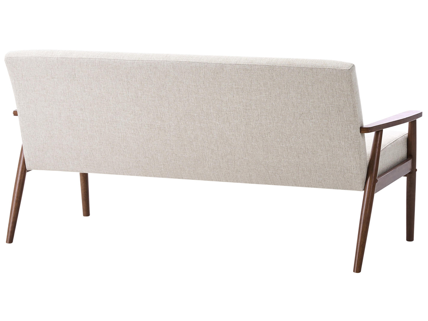  Sofa 3 Seater ESRUM Fabric Dark Brown/ Grey