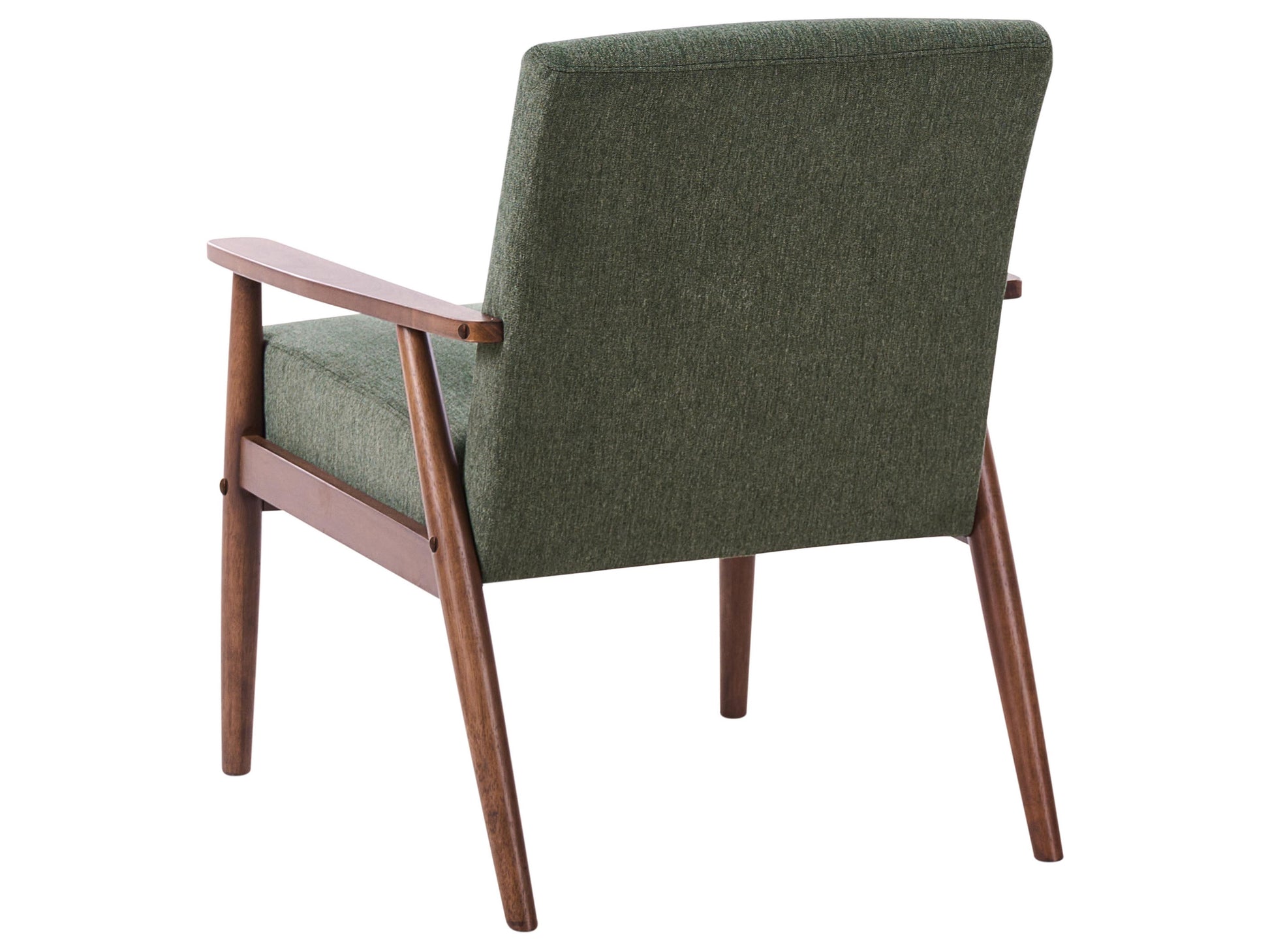  Living Room Set 6 Seater ESRUM Fabric Dark Brown/ Green