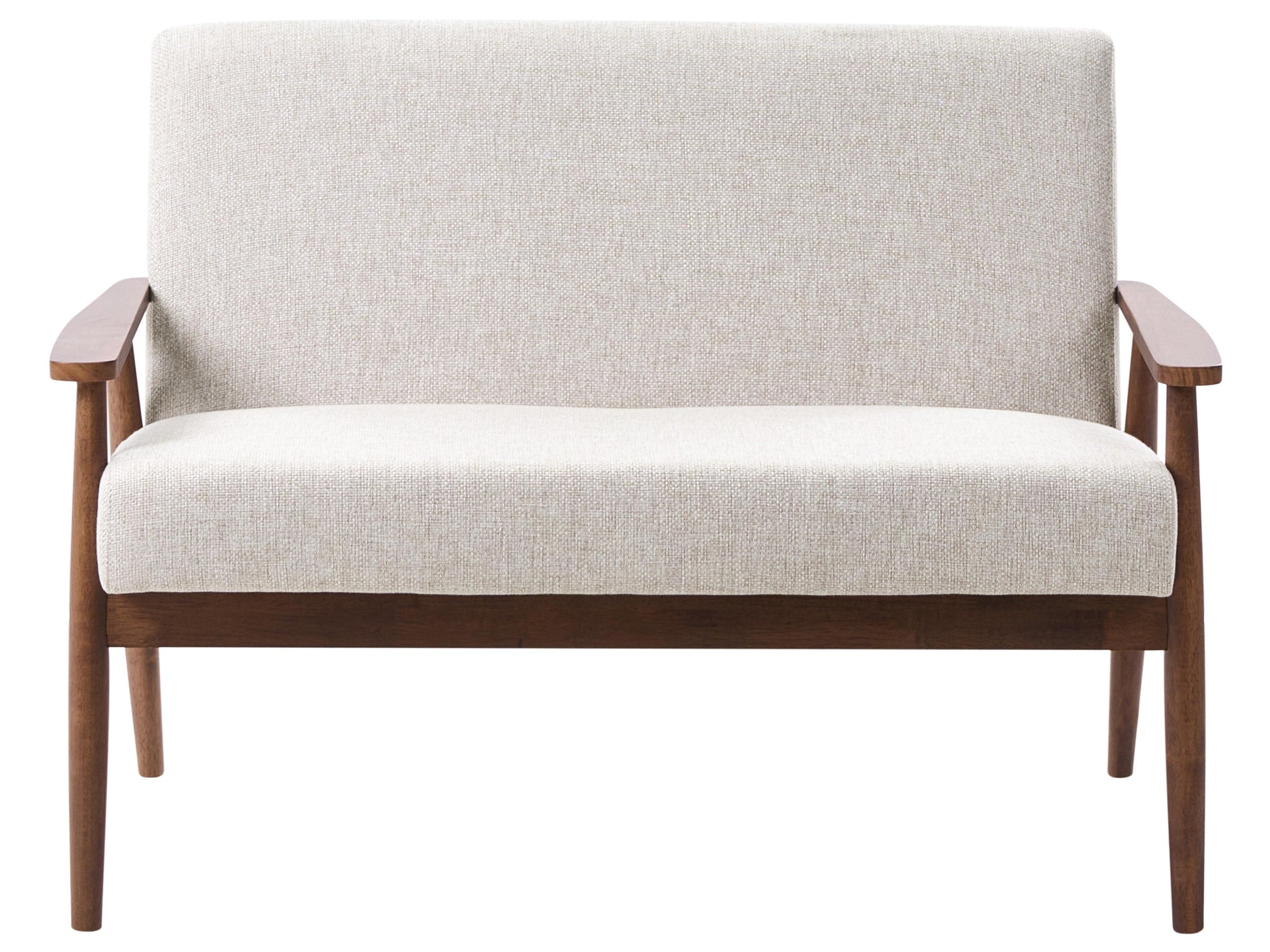  Living Room Set 6 Seater ESRUM Fabric Dark Brown/ Grey