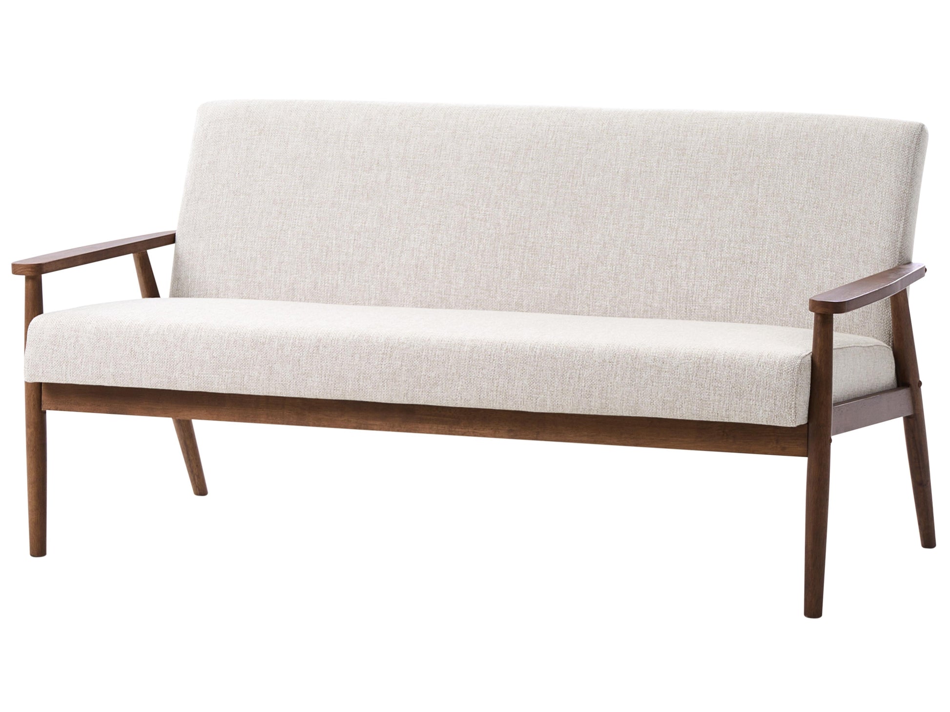  Living Room Set 6 Seater ESRUM Fabric Dark Brown/ Grey