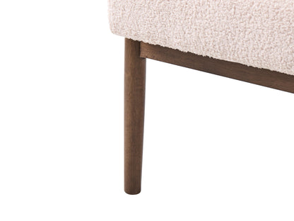  Living Room Set 6 Seater ESRUM Boucle Dark Brown/ Beige