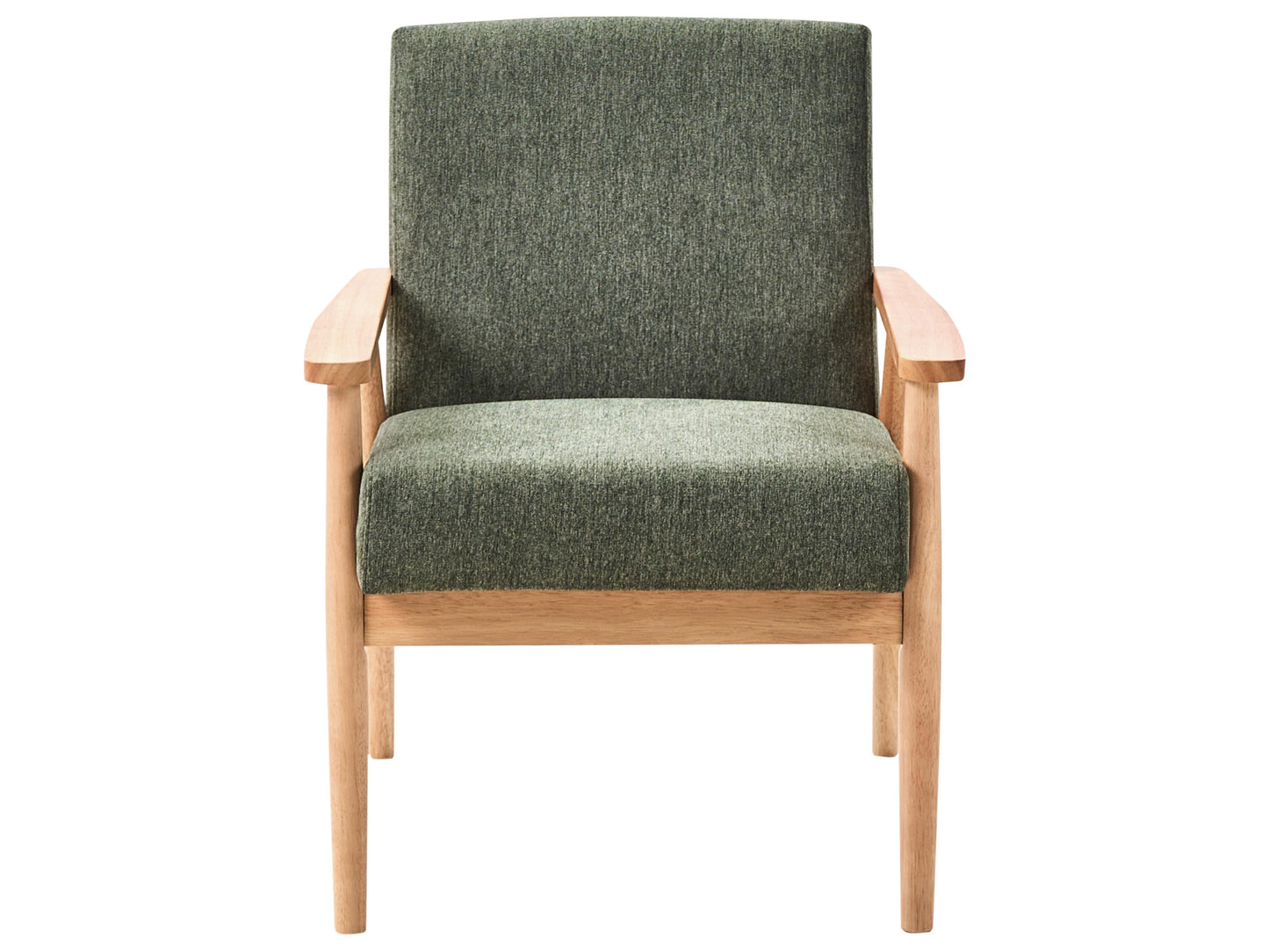  Living Room Set 6 Seater ESRUM Fabric Light Brown/ Green