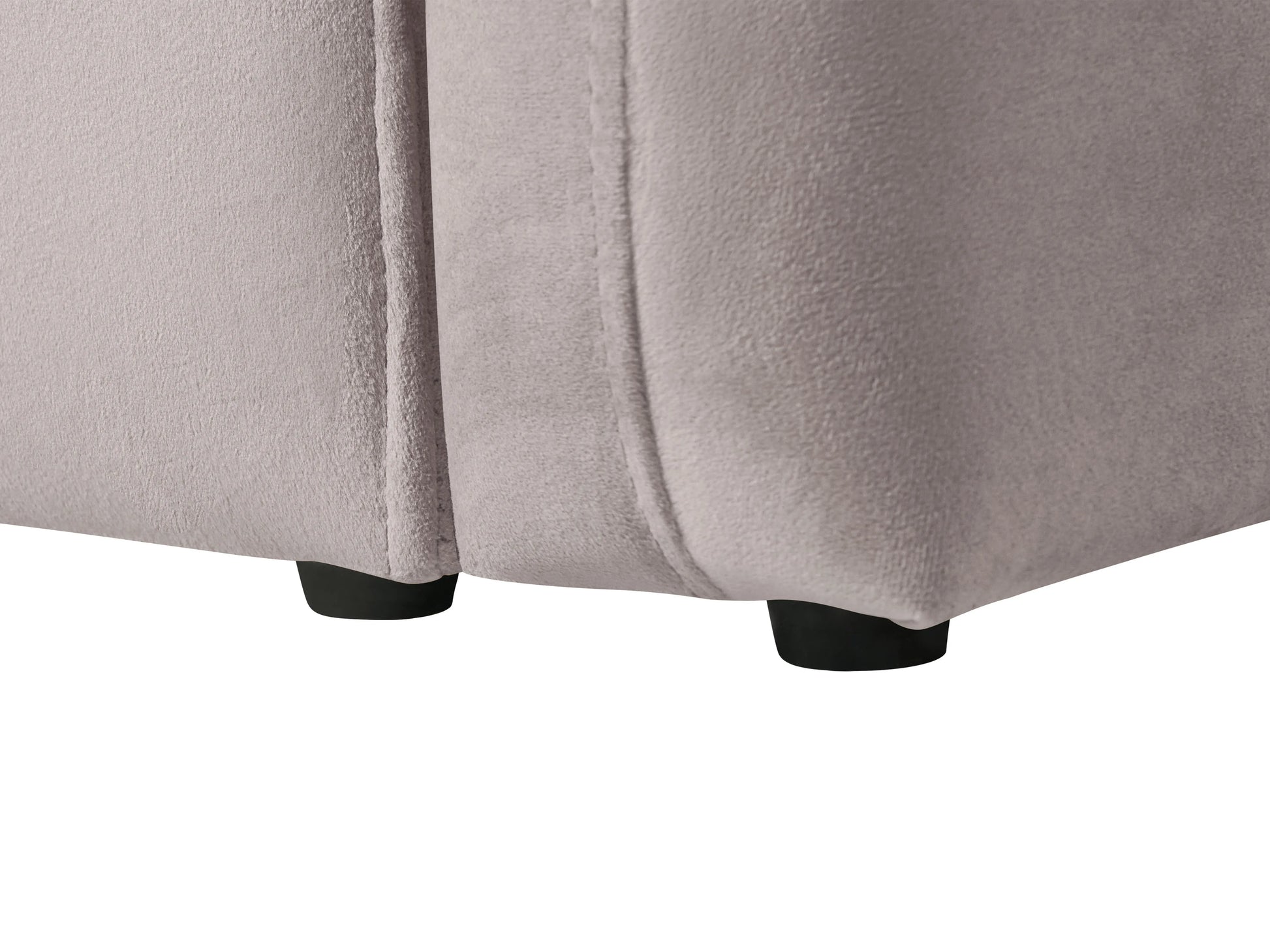  Sofa Bed 3 Seater EGGE Velvet Taupe